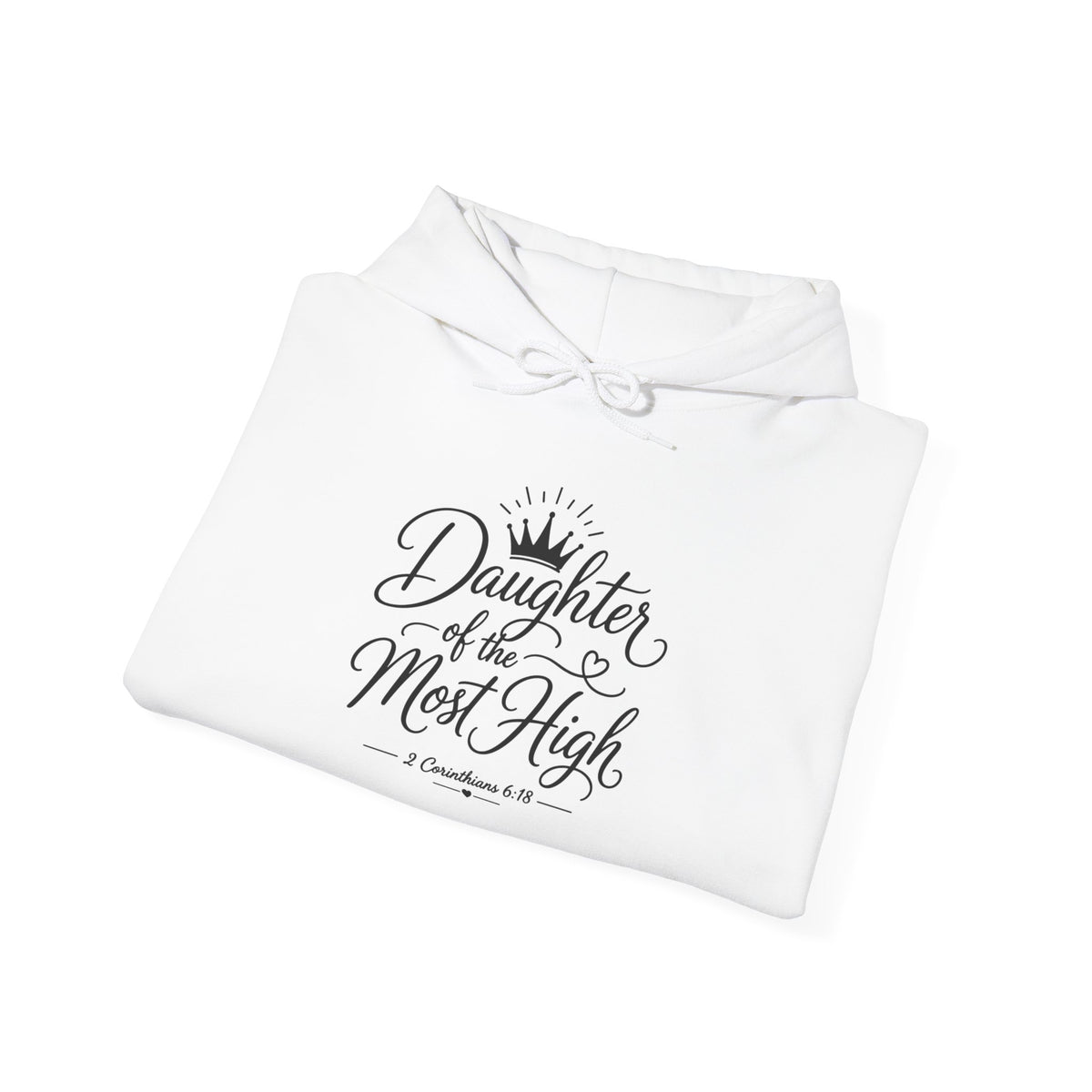 Daughter of the Most High Hoodie - Christian Faith Scripture Sweatshirt - Bri Mone&