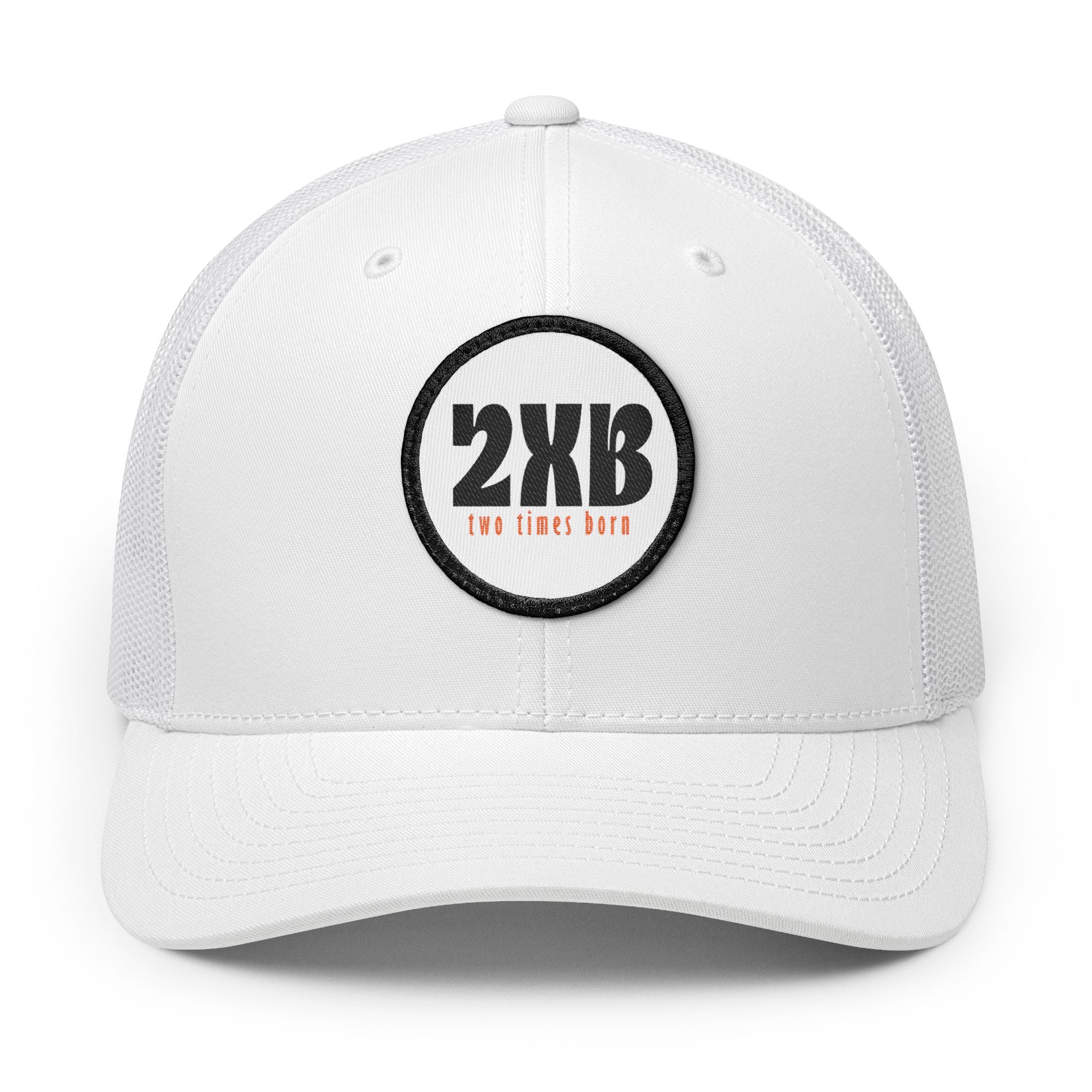 2XB Snapback Trucker Cap with Patch John 3:3 (Embroidery) - Bri Mone&