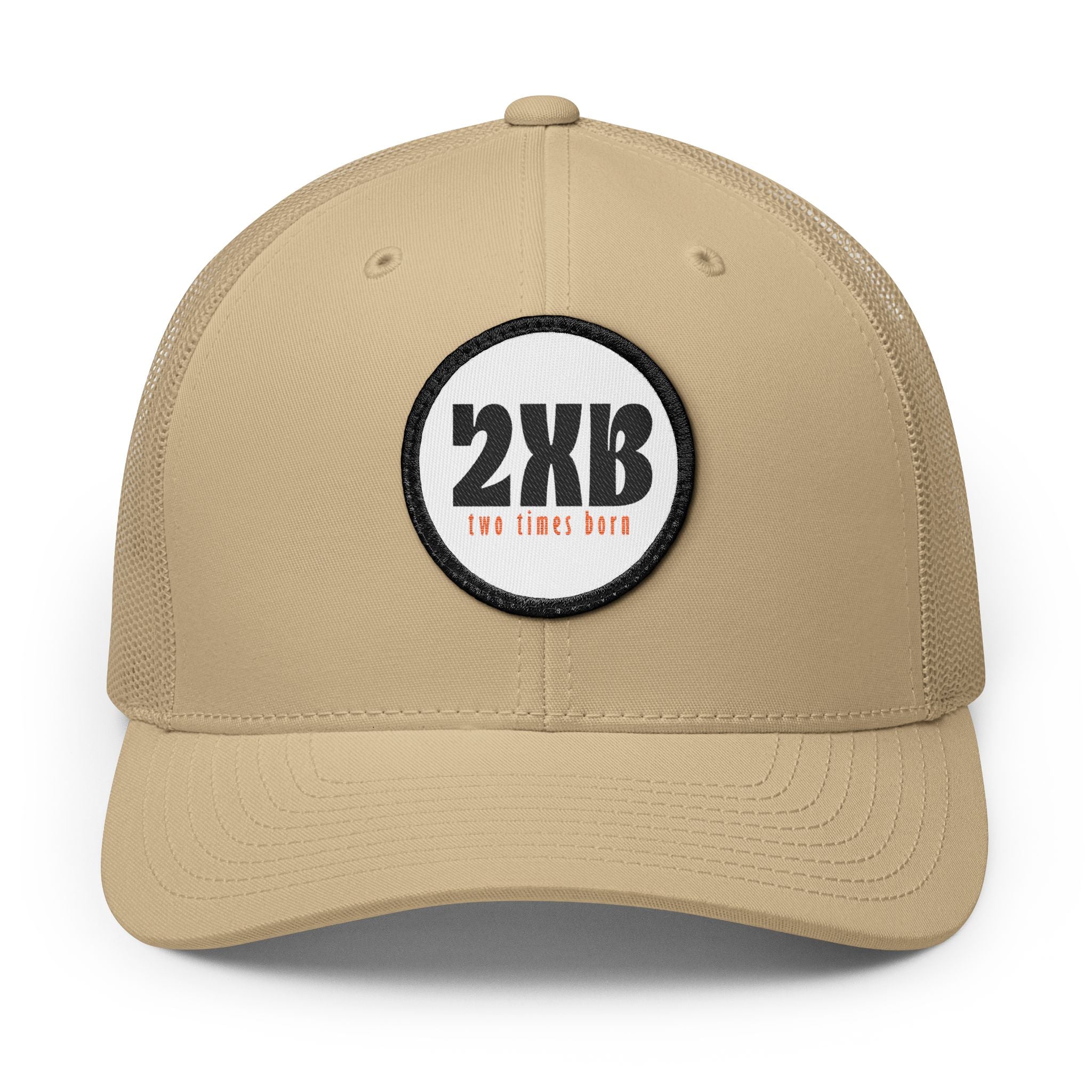 2XB Snapback Trucker Cap with Patch John 3:3 (Embroidery) - Bri Mone&