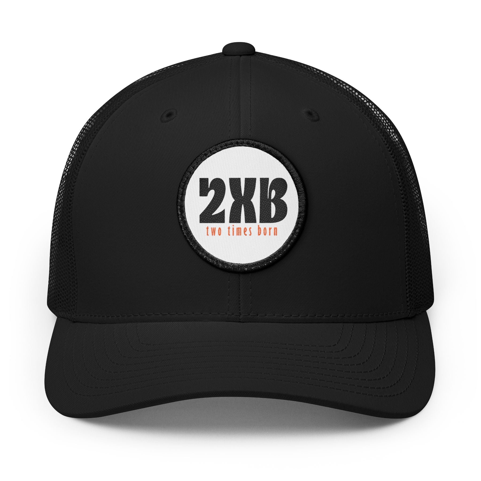 2XB Snapback Trucker Cap with Patch John 3:3 (Embroidery) - Bri Mone&