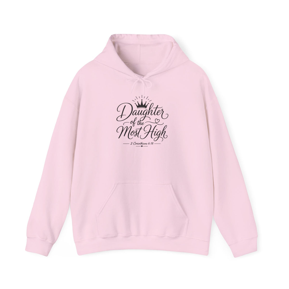 Daughter of the Most High Hoodie - Christian Faith Scripture Sweatshirt - Bri Mone&