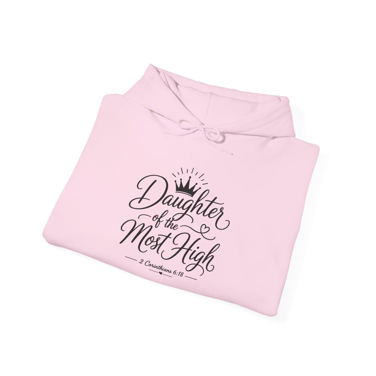 Daughter of the Most High Hoodie - Christian Faith Scripture Sweatshirt - Bri Mone&