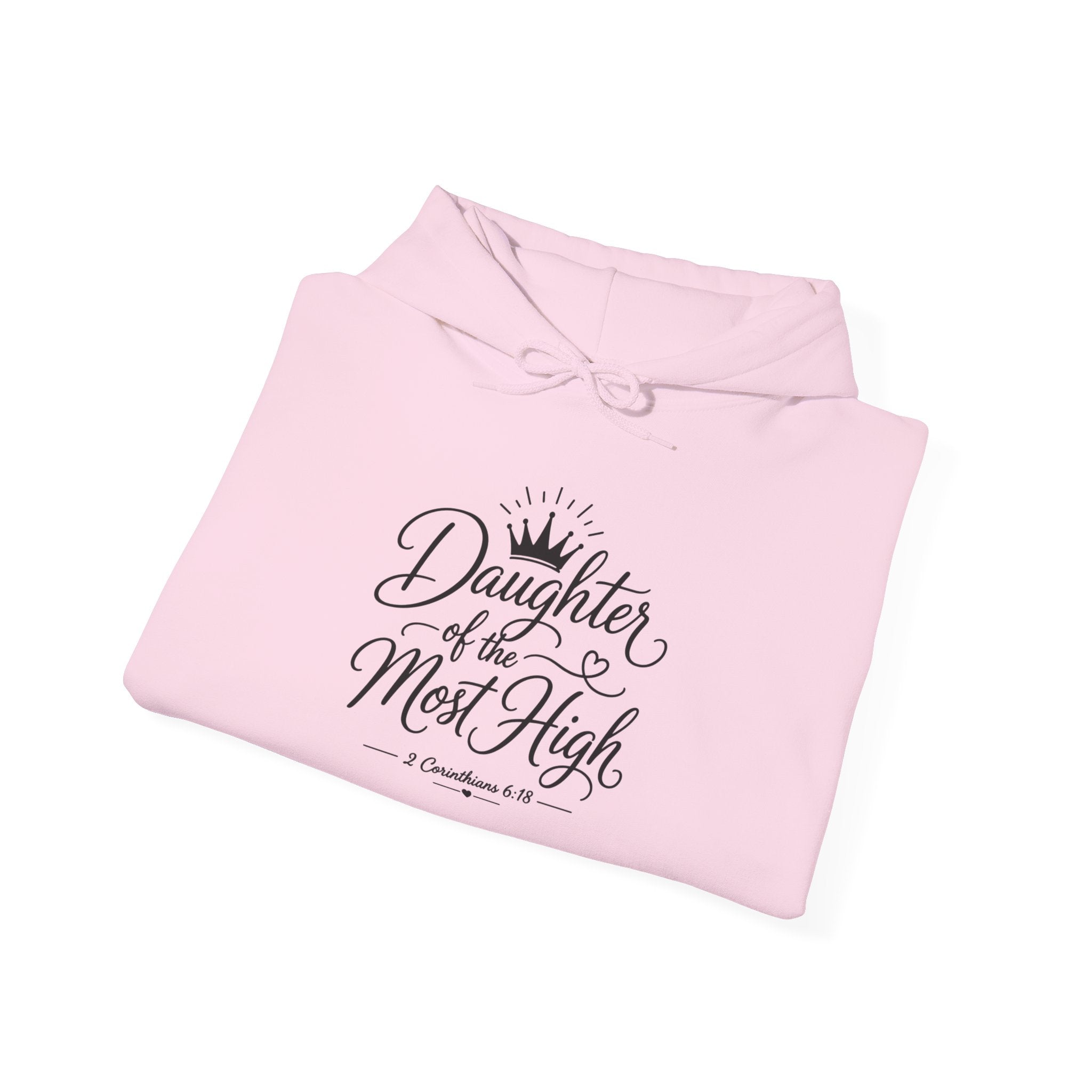 Daughter of the Most High Hoodie - Christian Faith Scripture Sweatshirt - Bri Mone&
