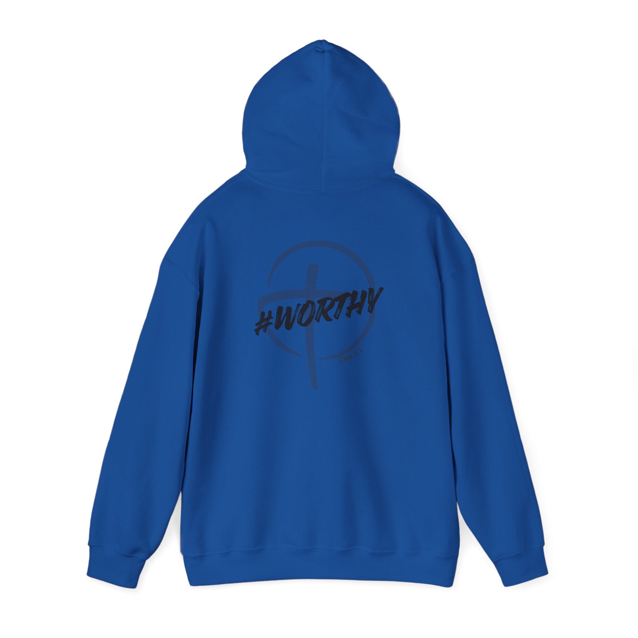 #Worthy Unisex Hoodie Faith-Inspired Graphic Pullover