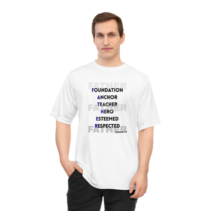Father Acronym T-Shirt — "Father: Foundation, Anchor, Teacher, Hero" - Bri Mone&