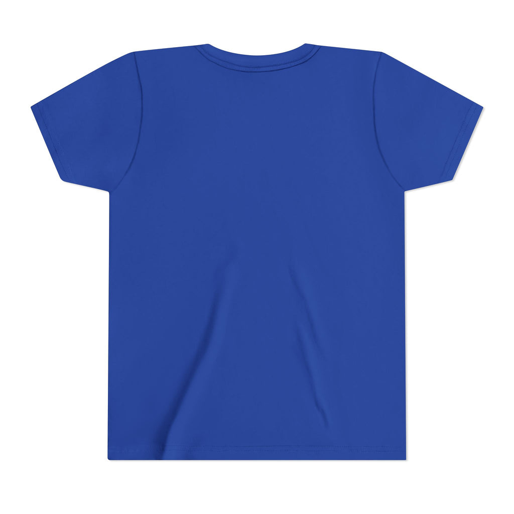 Youth Tee - "Be Faithful Not Fearful" Psalm 27:1 Christian Kids Shirt