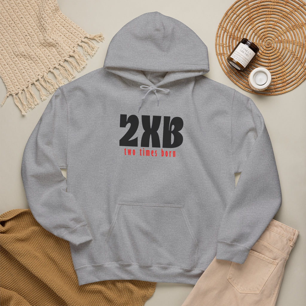 2XB Two Times Born Unisex Pullover Hooded Sweatshirt