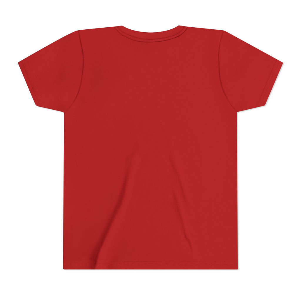 Youth Tee - "Be Faithful Not Fearful" Psalm 27:1 Christian Kids Shirt