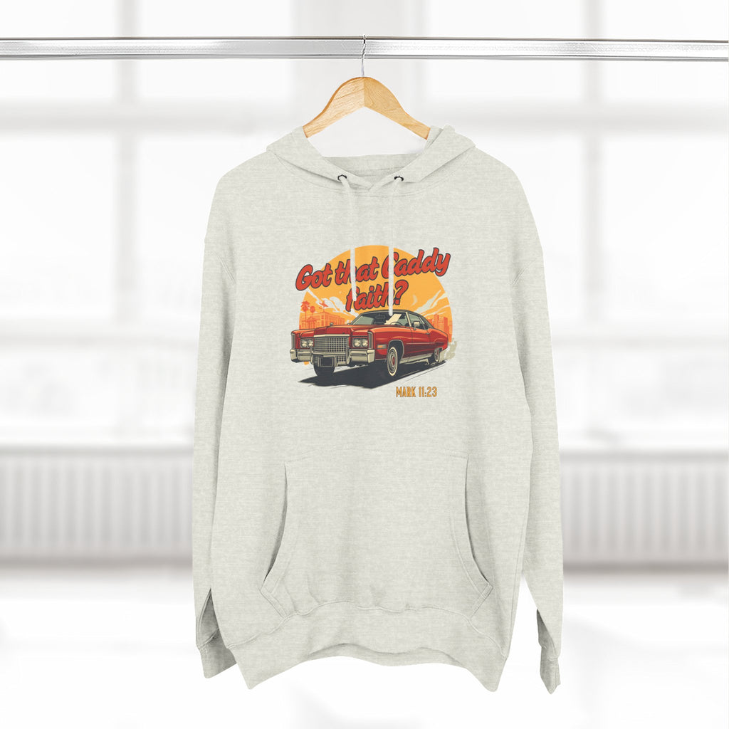 Caddy Faith Unisex Hoodie – Retro Graphic
