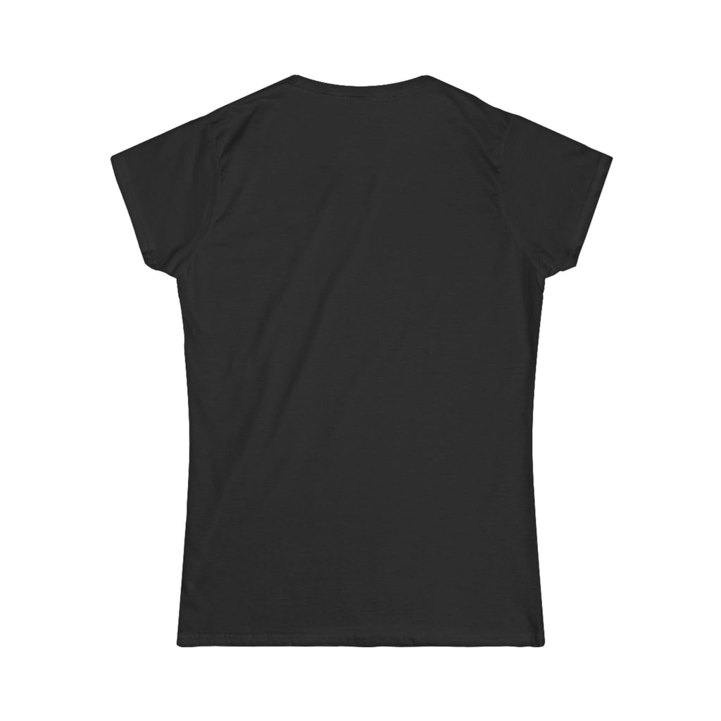 Women’s White Caddy Faith Tee — Classic Softstyle Short Sleeve Shirt