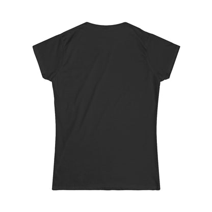 Women’s White Caddy Faith Tee — Classic Softstyle Short Sleeve Shirt - Bri Mone&