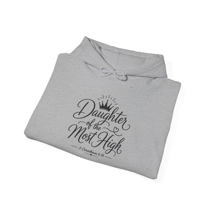 Daughter of the Most High Hoodie - Christian Faith Scripture Sweatshirt - Bri Mone&