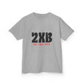 Kids T-Shirt “2xB – two times born” Bold Graphic Tee