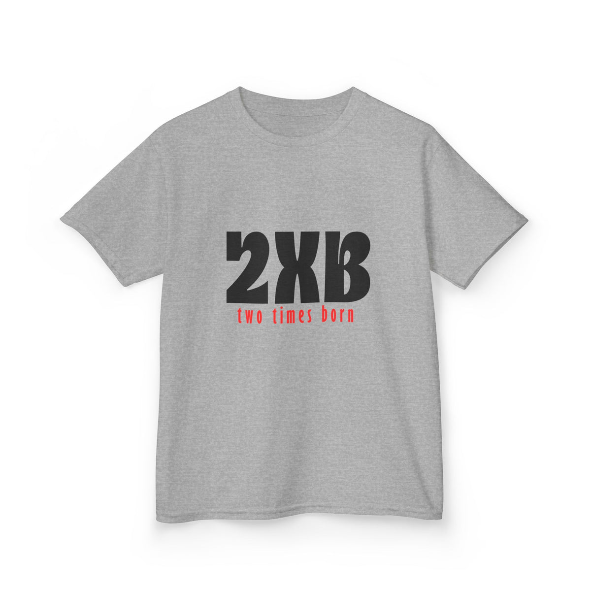 Kids T-Shirt “2xB – two times born” Bold Graphic Tee - Bri Mone&