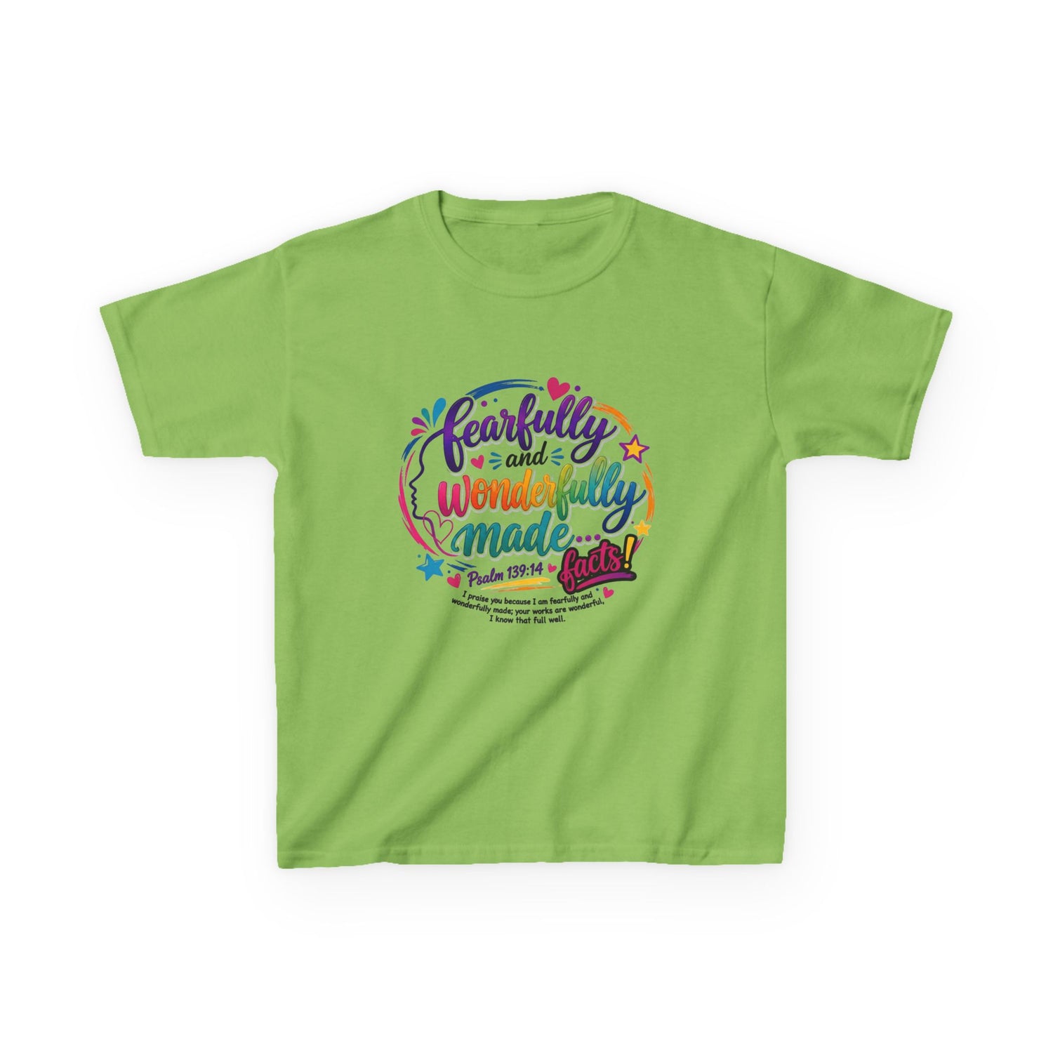 Fearfully and Wonderfully Made Kids Heavy Cotton Tee - Bri Mone&