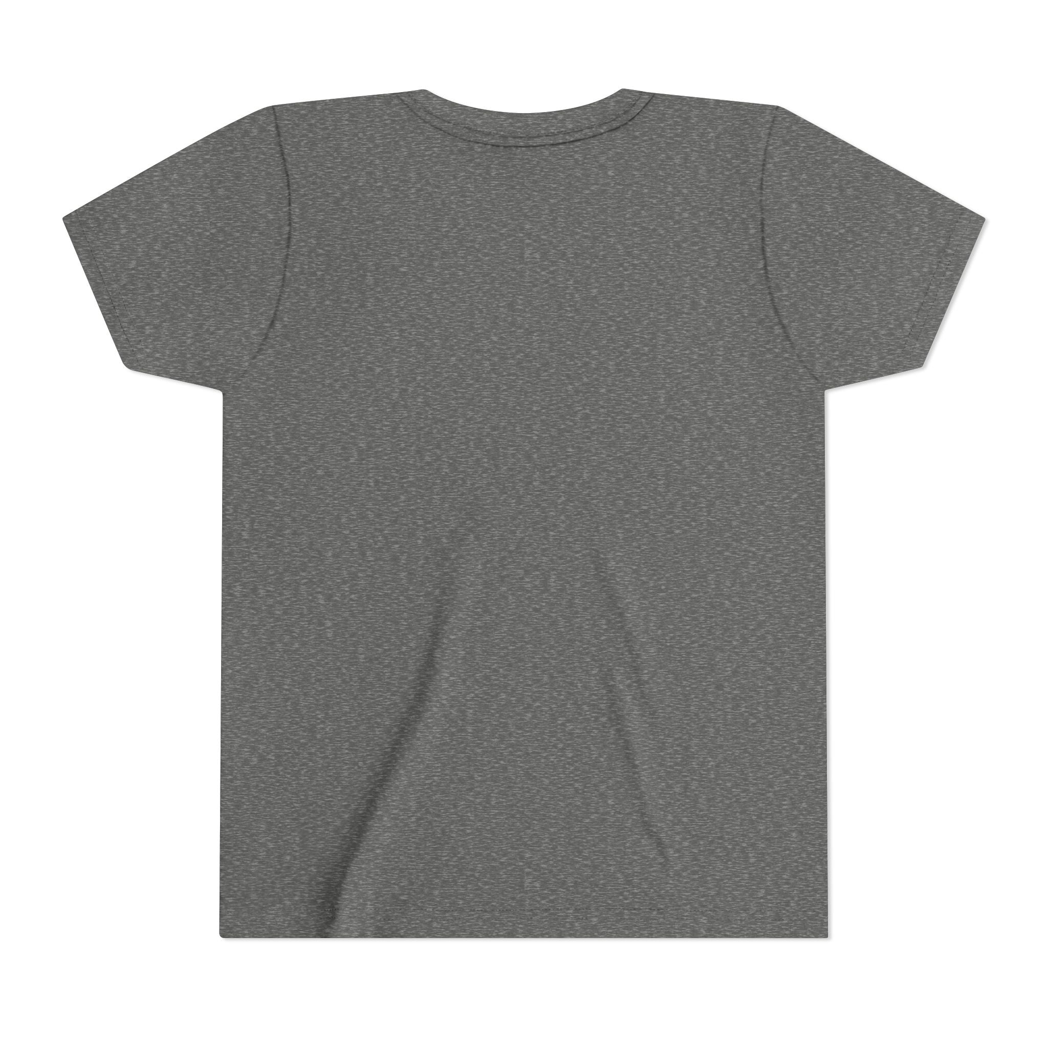 Youth Tee - "Be Faithful Not Fearful" Psalm 27:1 Christian Kids Shirt