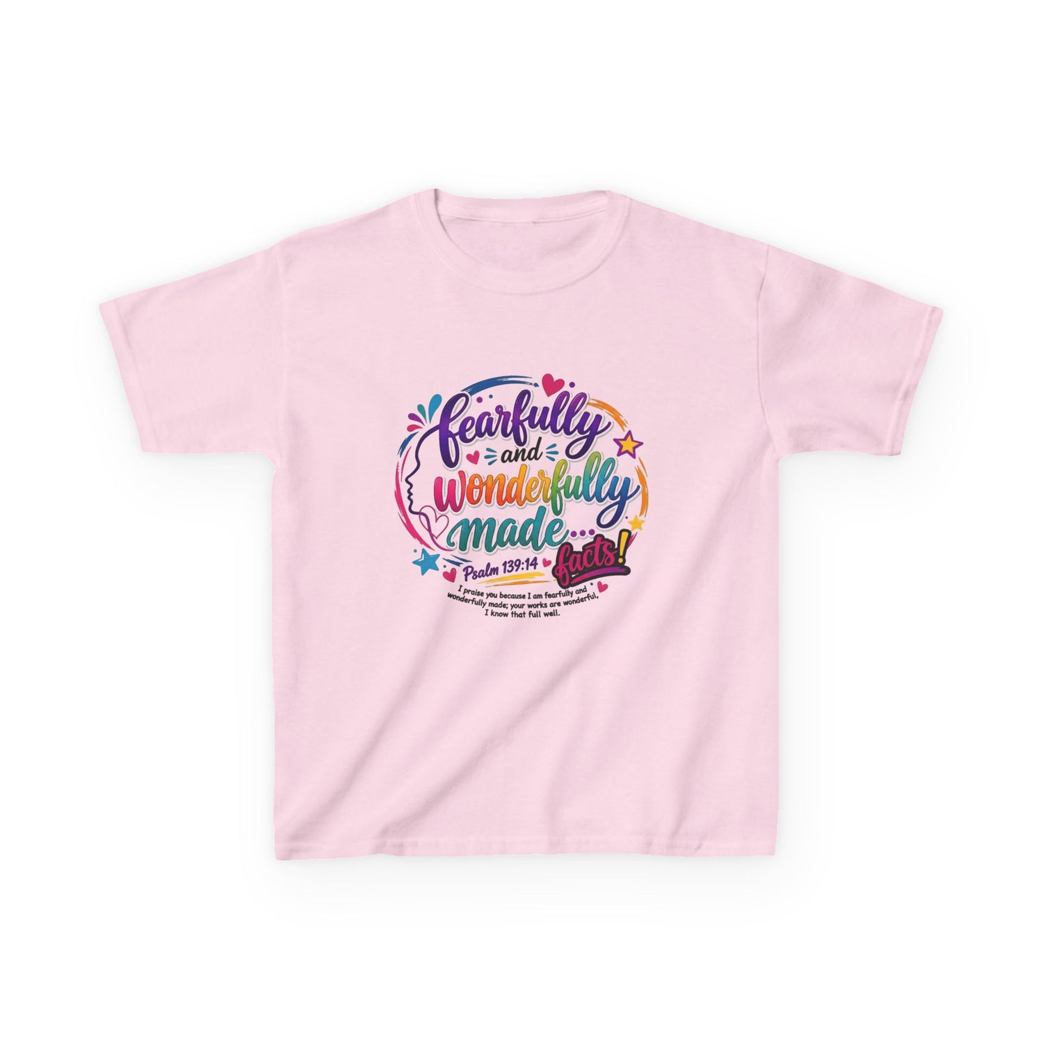 Fearfully and Wonderfully Made Kids Heavy Cotton Tee - Bri Mone&