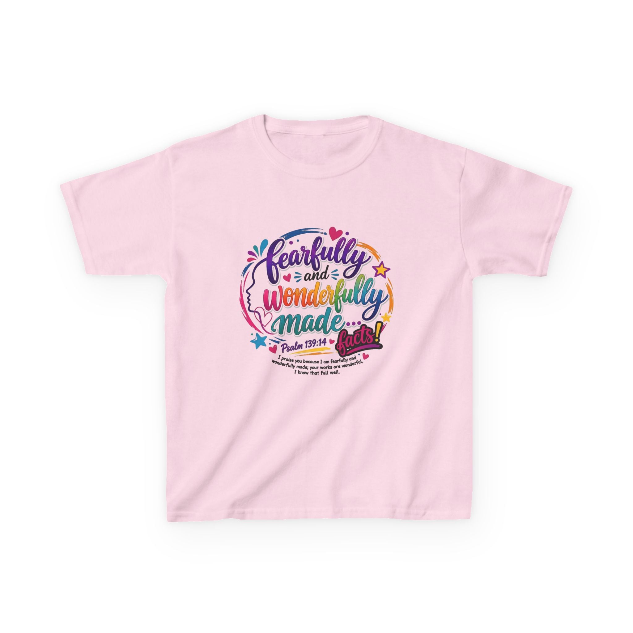 Fearfully and Wonderfully Made Kids Heavy Cotton Tee