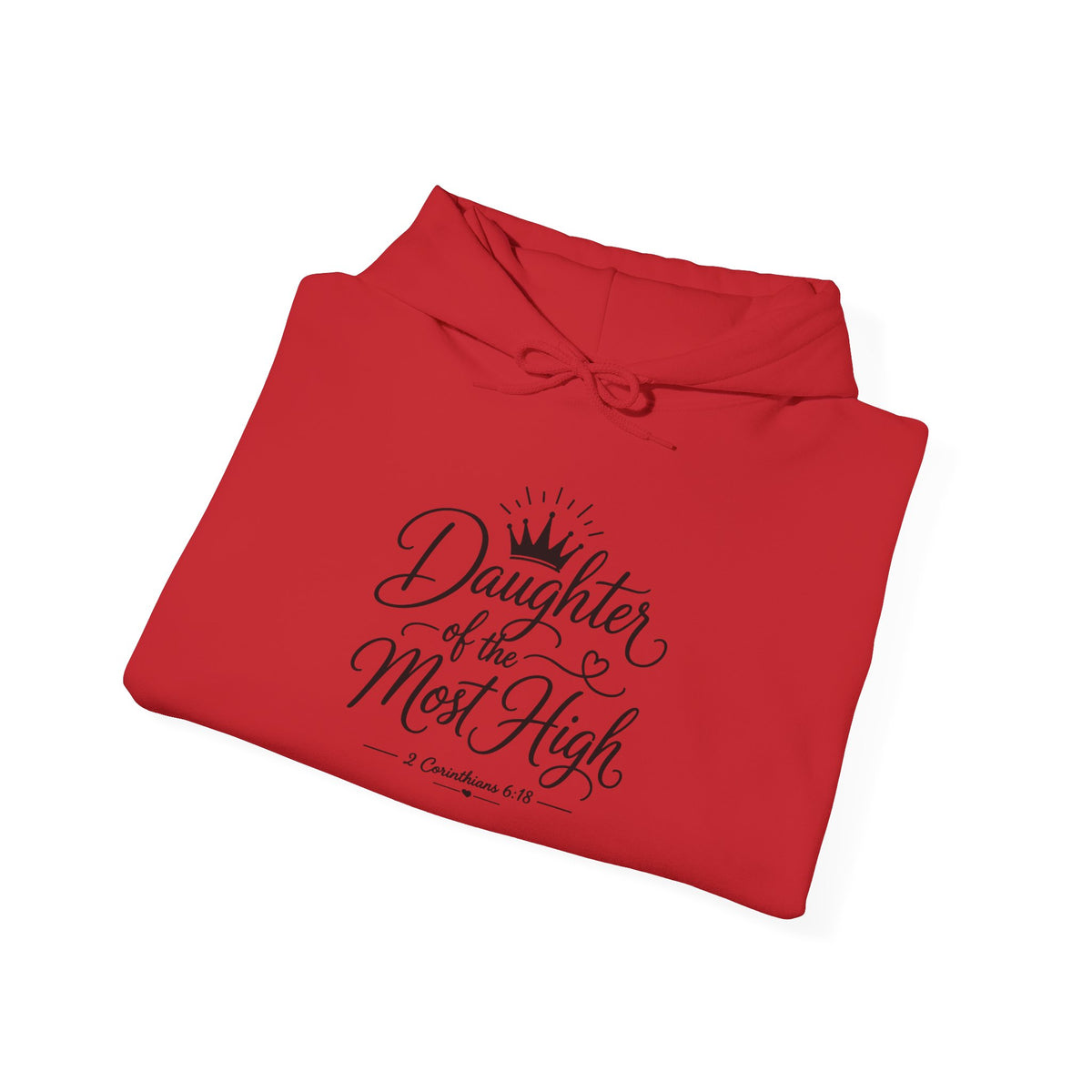 Daughter of the Most High Hoodie - Christian Faith Scripture Sweatshirt - Bri Mone&