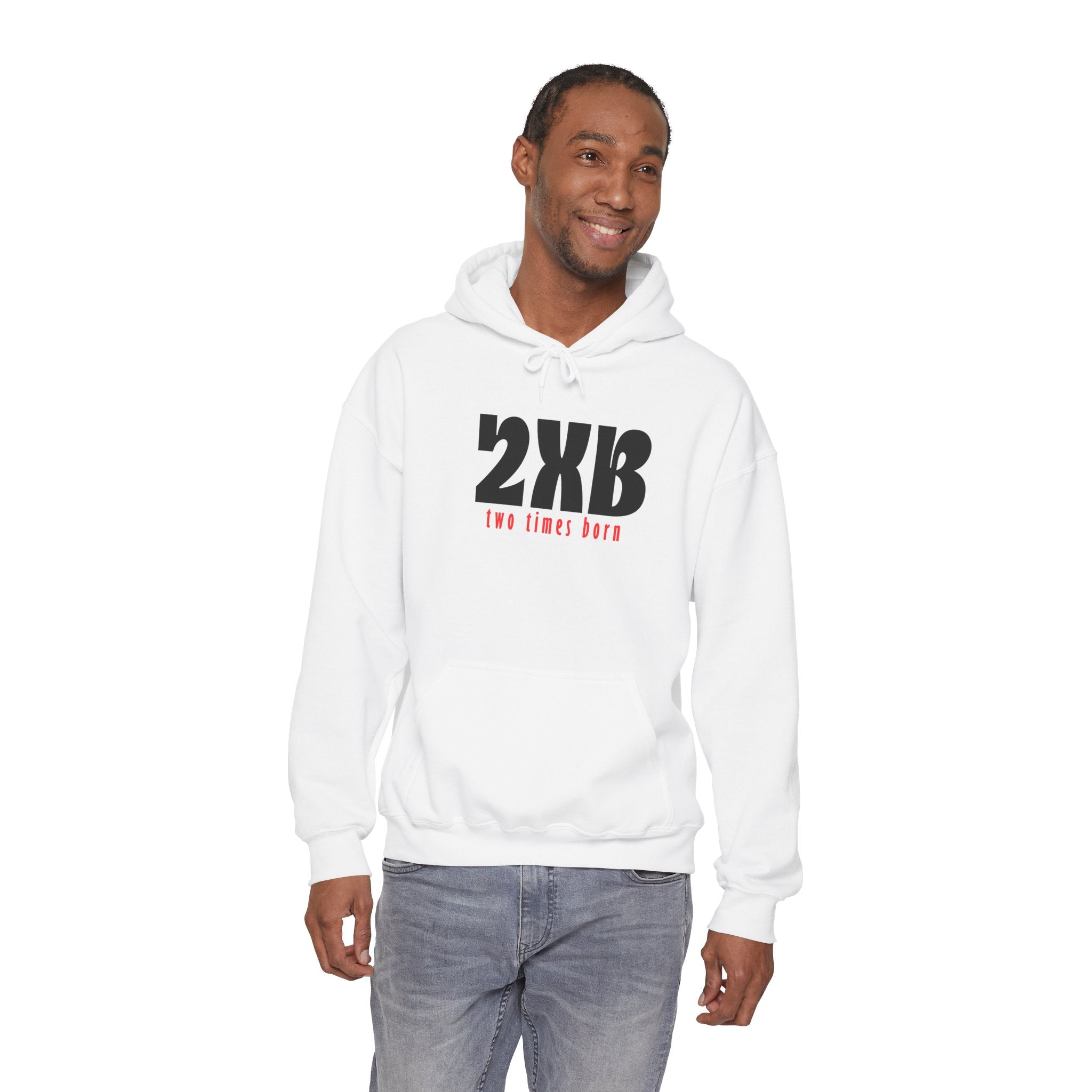 2XB Two Times Born Unisex Pullover Hooded Sweatshirt