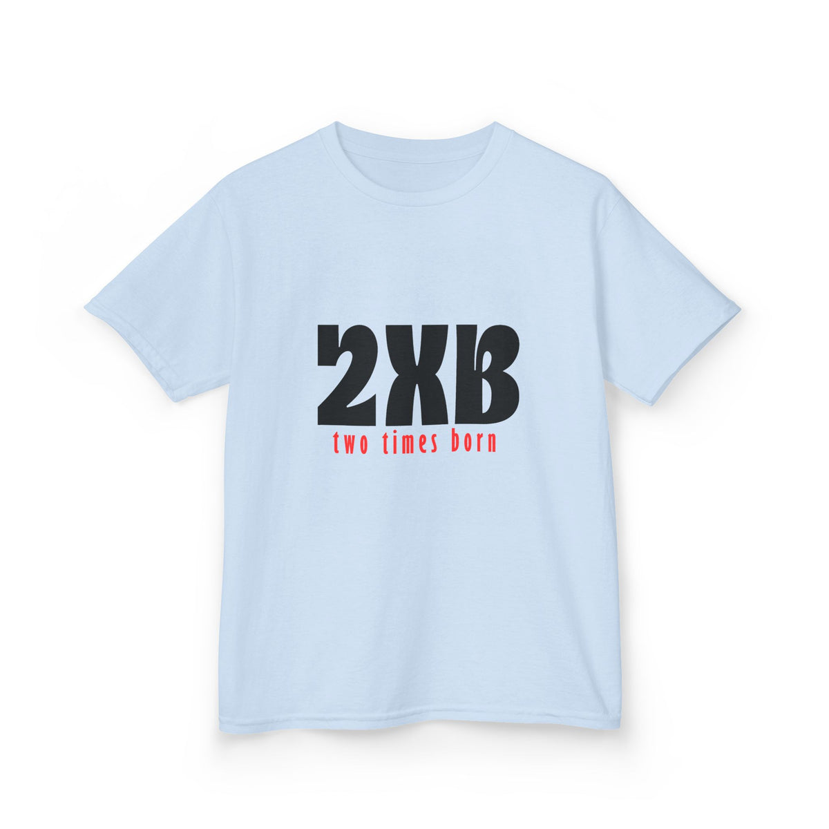 Kids T-Shirt “2xB – two times born” Bold Graphic Tee - Bri Mone&