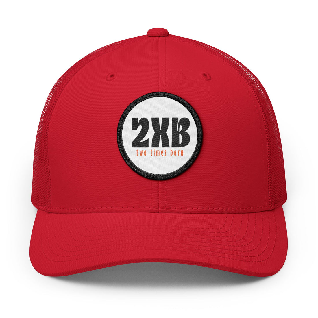 2XB Snapback Trucker Cap with Patch John 3:3 (Embroidery) - Bri Mone&