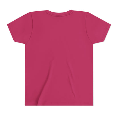 Youth Tee - "Be Faithful Not Fearful" Psalm 27:1 Christian Kids Shirt