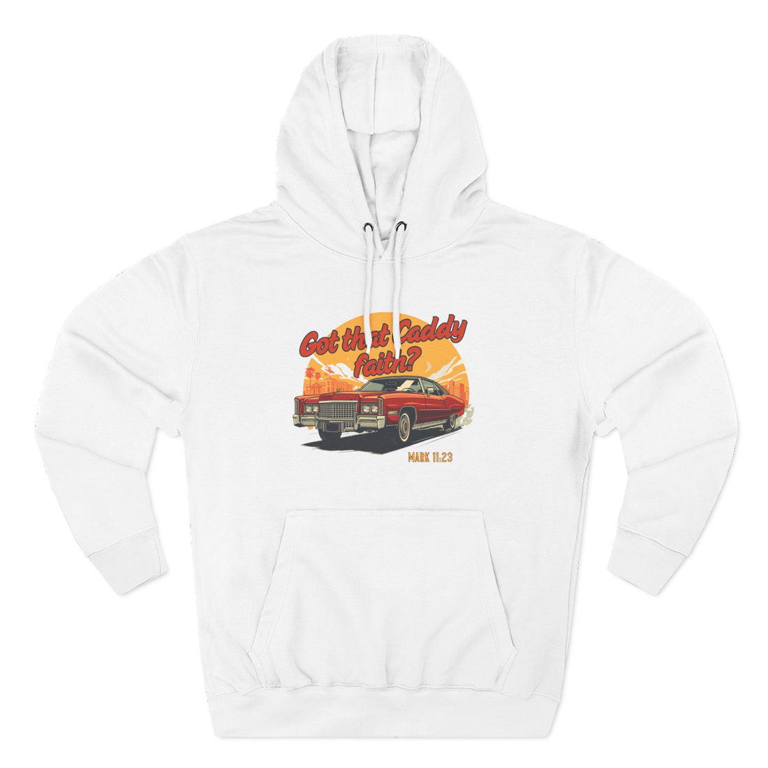 Caddy Faith Unisex Hoodie – Retro Graphic - Bri Mone&