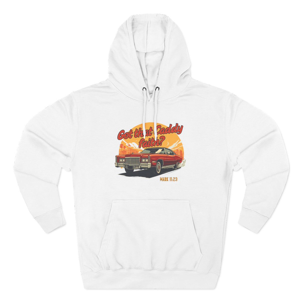 Caddy Faith Unisex Hoodie – Retro Graphic - Bri Mone&