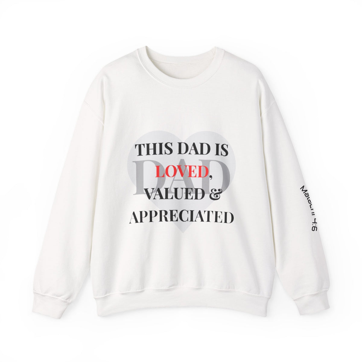 Dad Appreciation - Heavy Blend™ Crewneck Sweatshirt - Bri Mone&