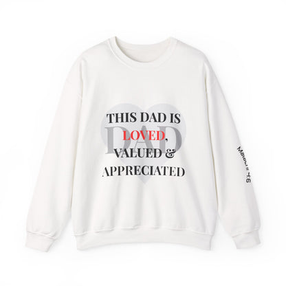 Dad Appreciation - Heavy Blend™ Crewneck Sweatshirt - Bri Mone&