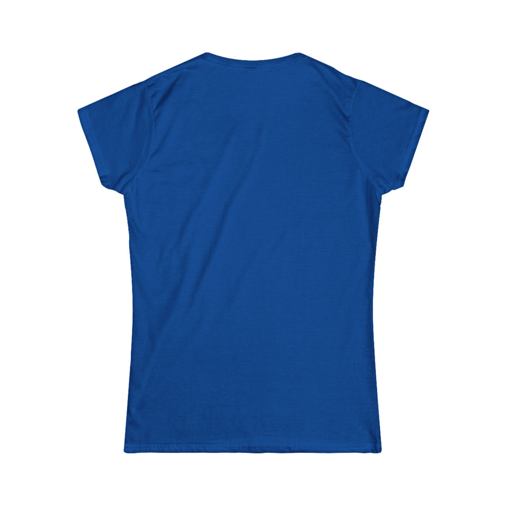 Women’s White Caddy Faith Tee — Classic Softstyle Short Sleeve Shirt