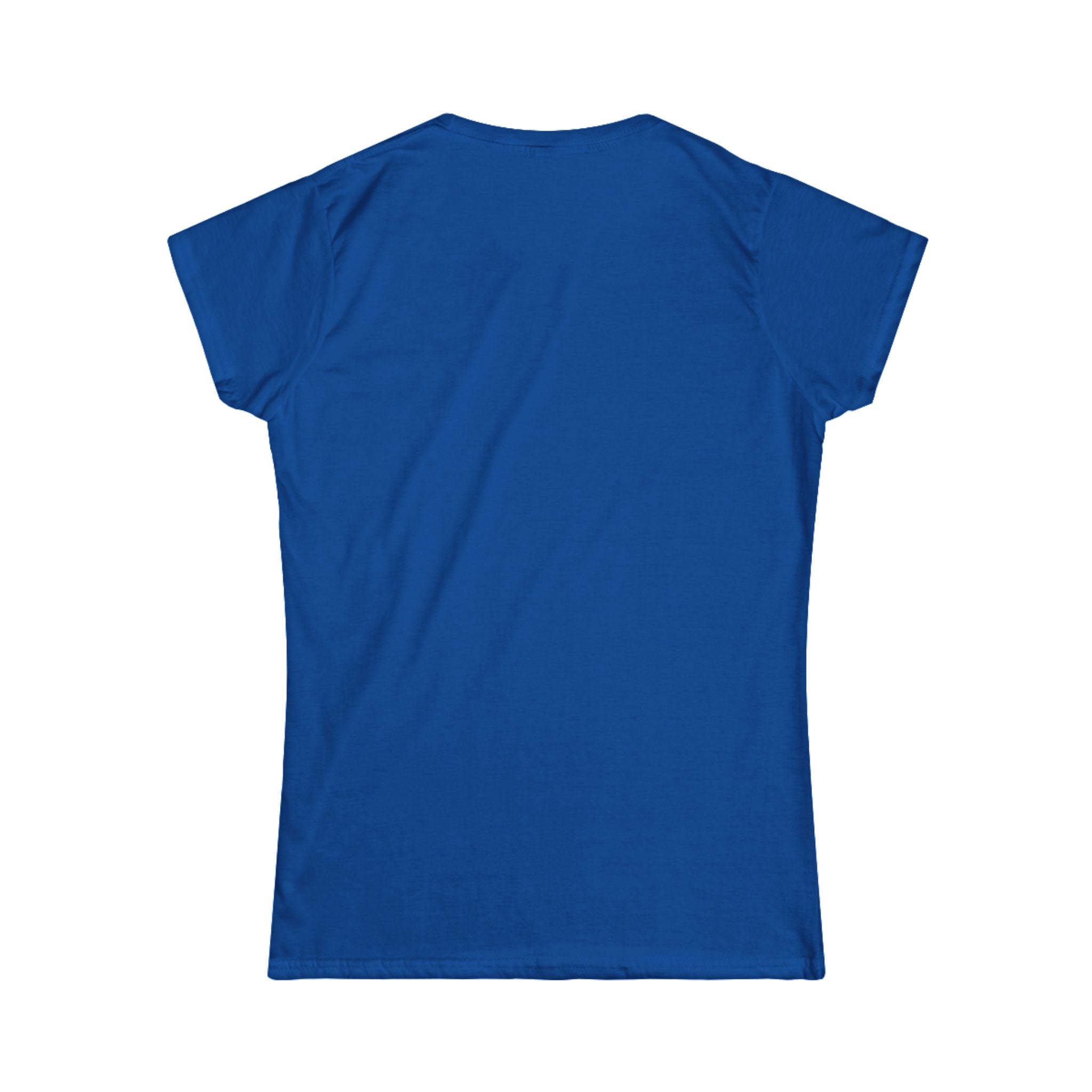 Women’s White Caddy Faith Tee — Classic Softstyle Short Sleeve Shirt