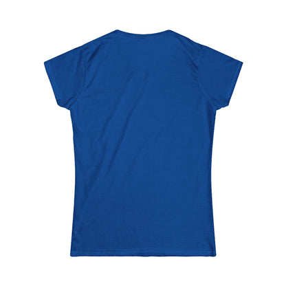 Women’s White Caddy Faith Tee — Classic Softstyle Short Sleeve Shirt - Bri Mone&