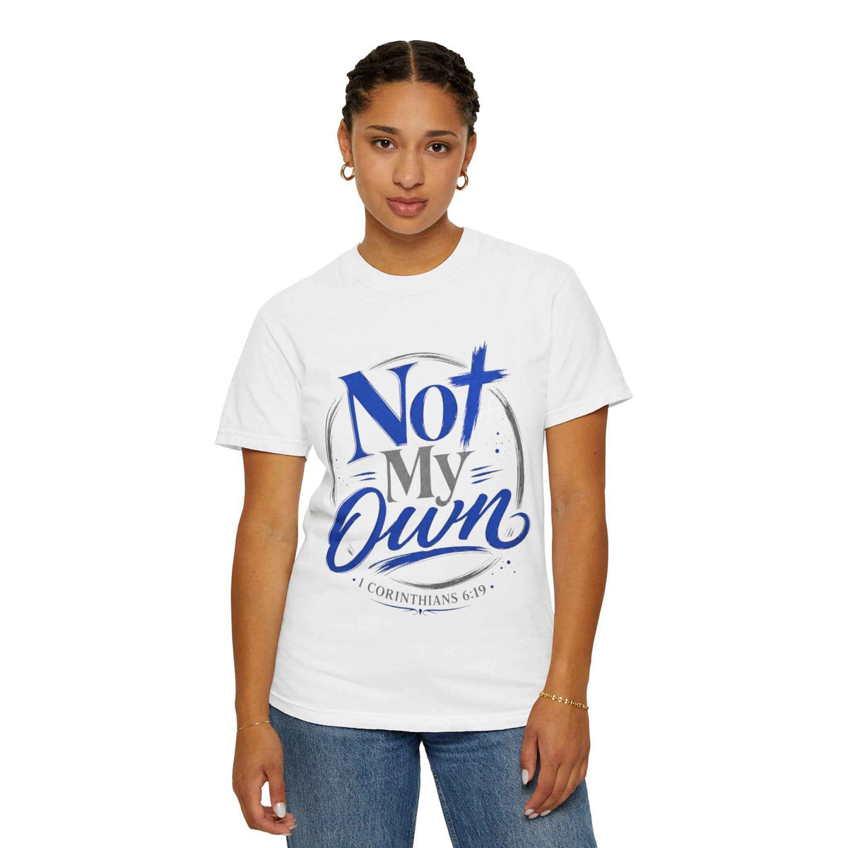 Not My Own T-Shirt  Christian Faith Graphic Tee  1 Corinthians 6:19