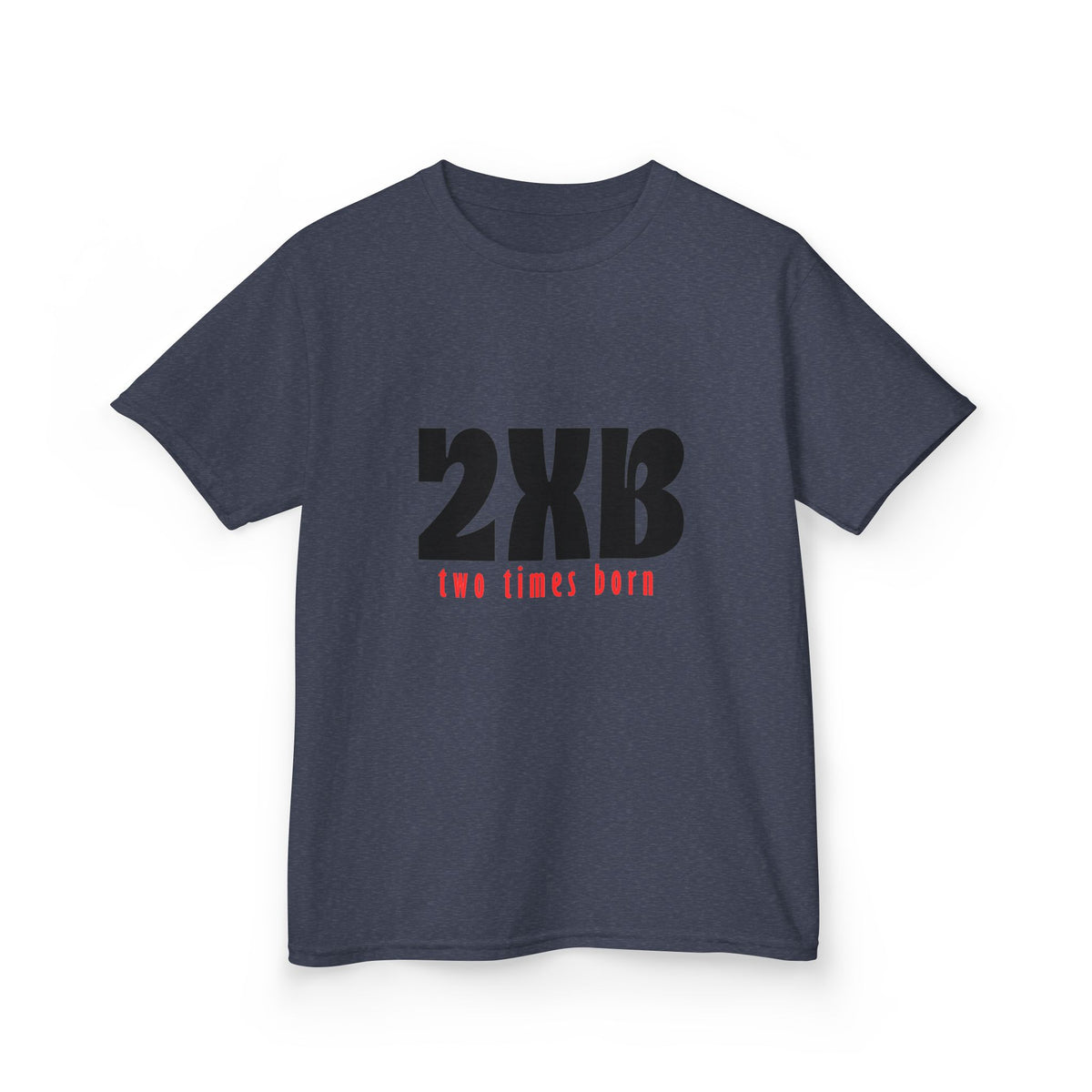 Kids T-Shirt “2xB – two times born” Bold Graphic Tee - Bri Mone&