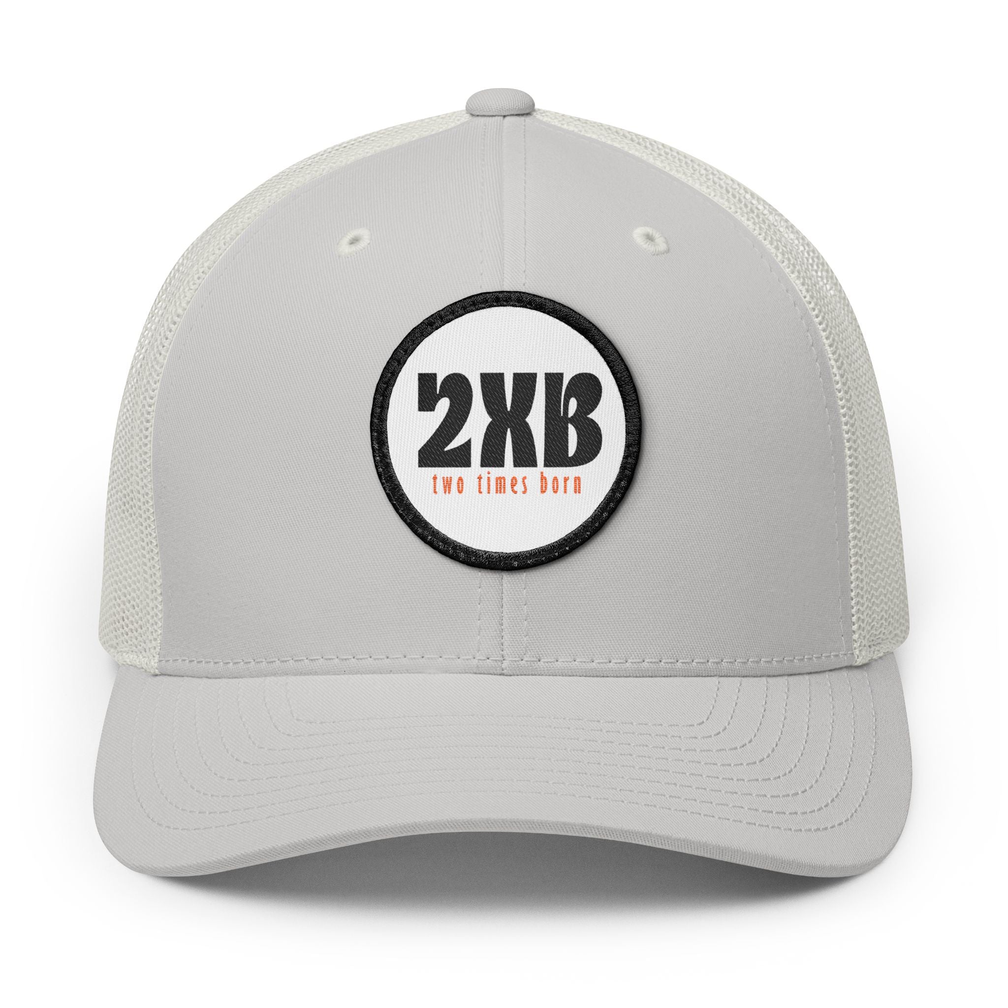 2XB Snapback Trucker Cap with Patch John 3:3 (Embroidery)