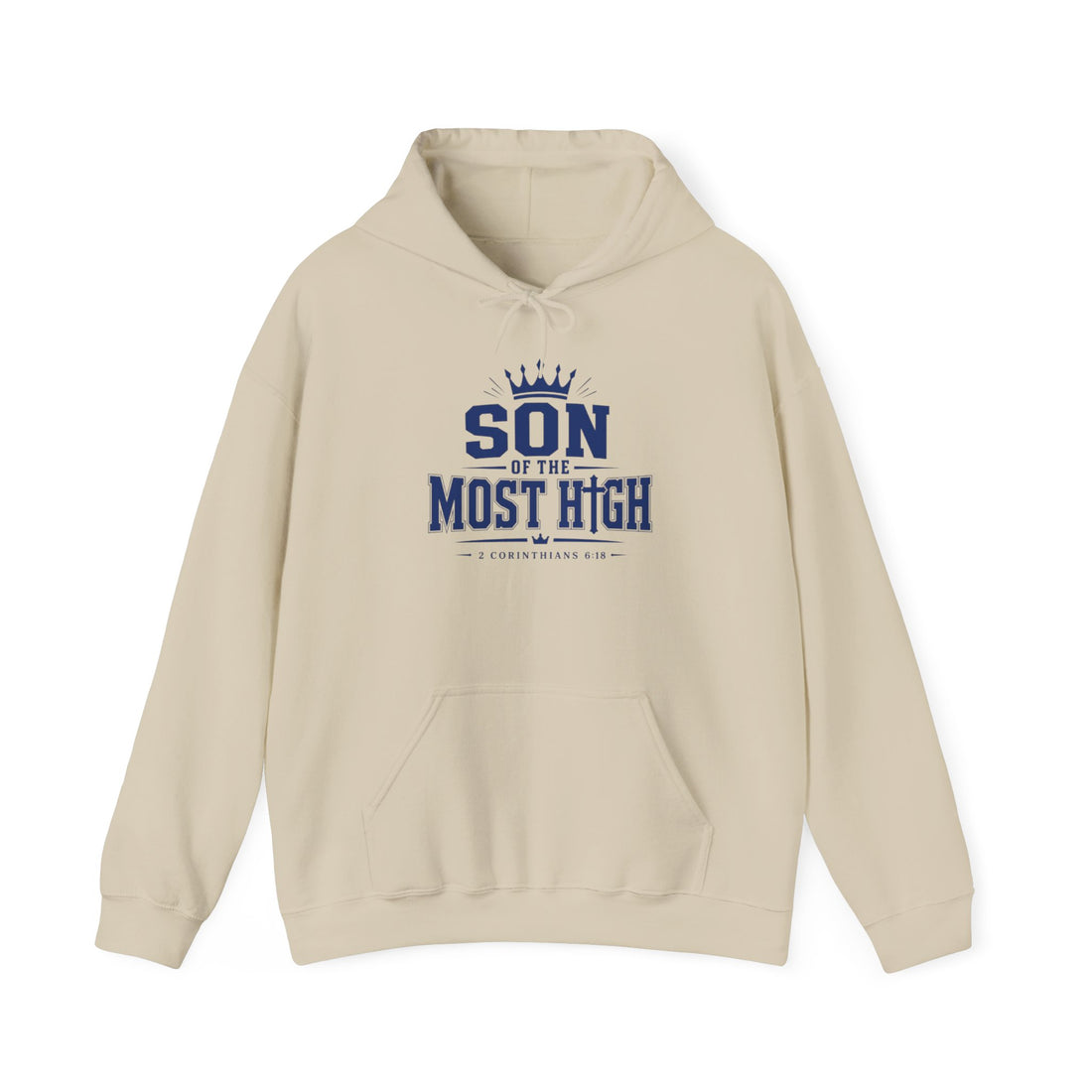 Son of the Most High Hoodie — Christian Faith Crown Sweatshirt - Bri Mone&
