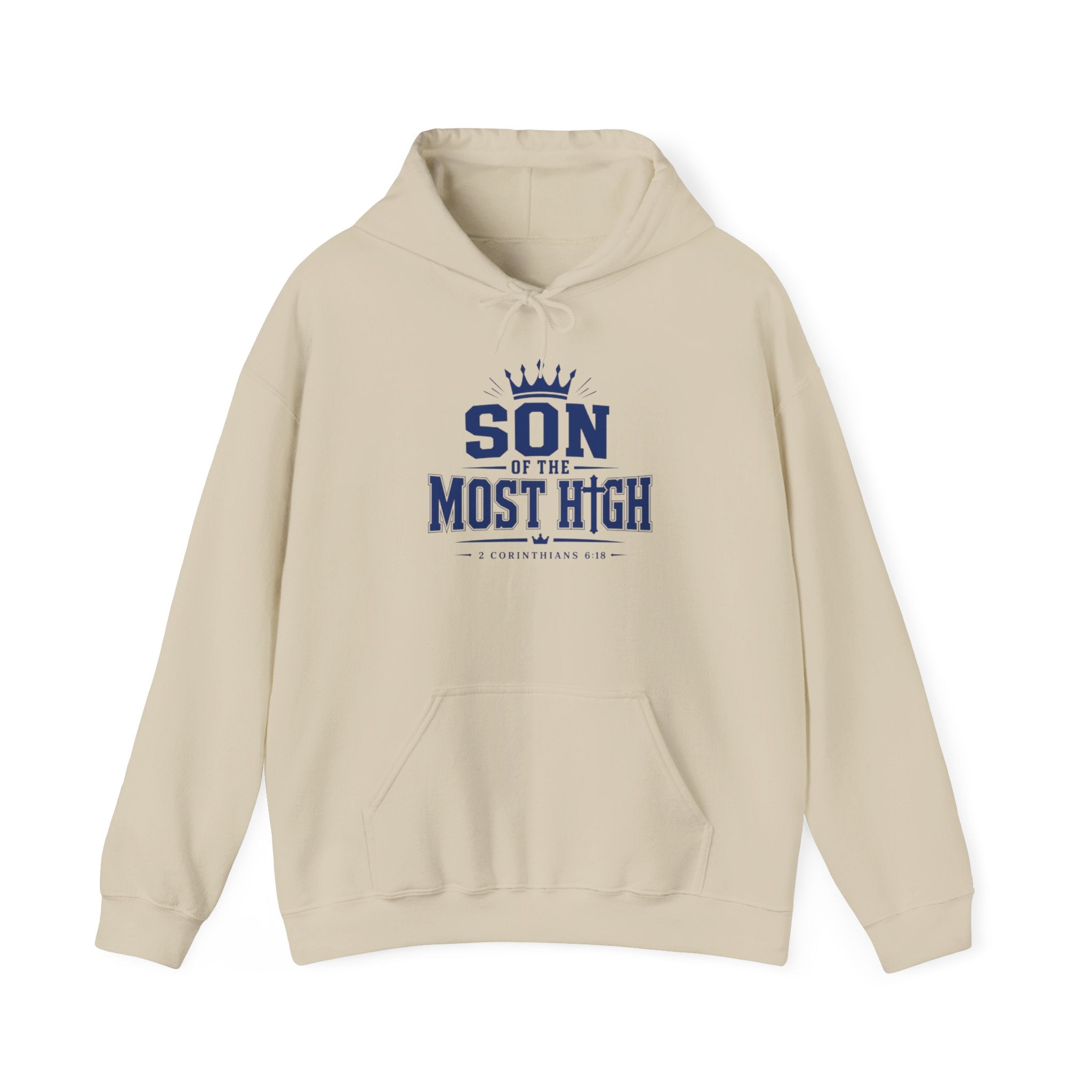 Son of the Most High Hoodie — Christian Faith Crown Sweatshirt - Bri Mone't Apparel