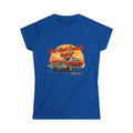 Women’s White Caddy Faith Tee — Classic Softstyle Short Sleeve Shirt