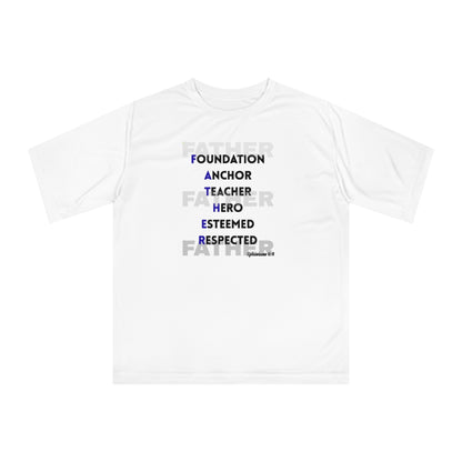 Father Acronym T-Shirt — "Father: Foundation, Anchor, Teacher, Hero" - Bri Mone&