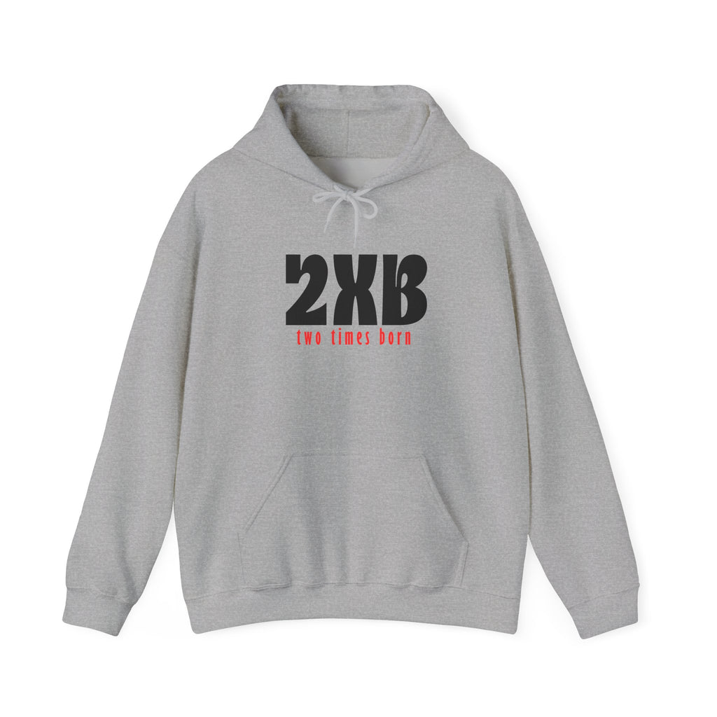 2XB Two Times Born Unisex Pullover Hooded Sweatshirt