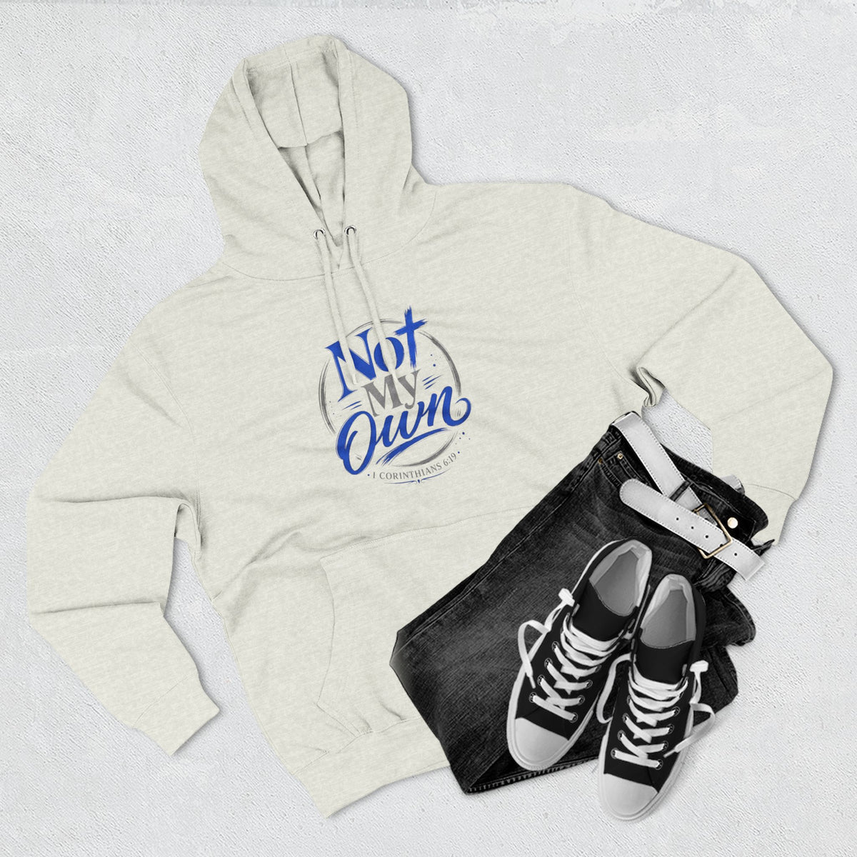 "Not My Own" Unisex Inspirational Graphic Pullover Hoodie - Bri Mone&