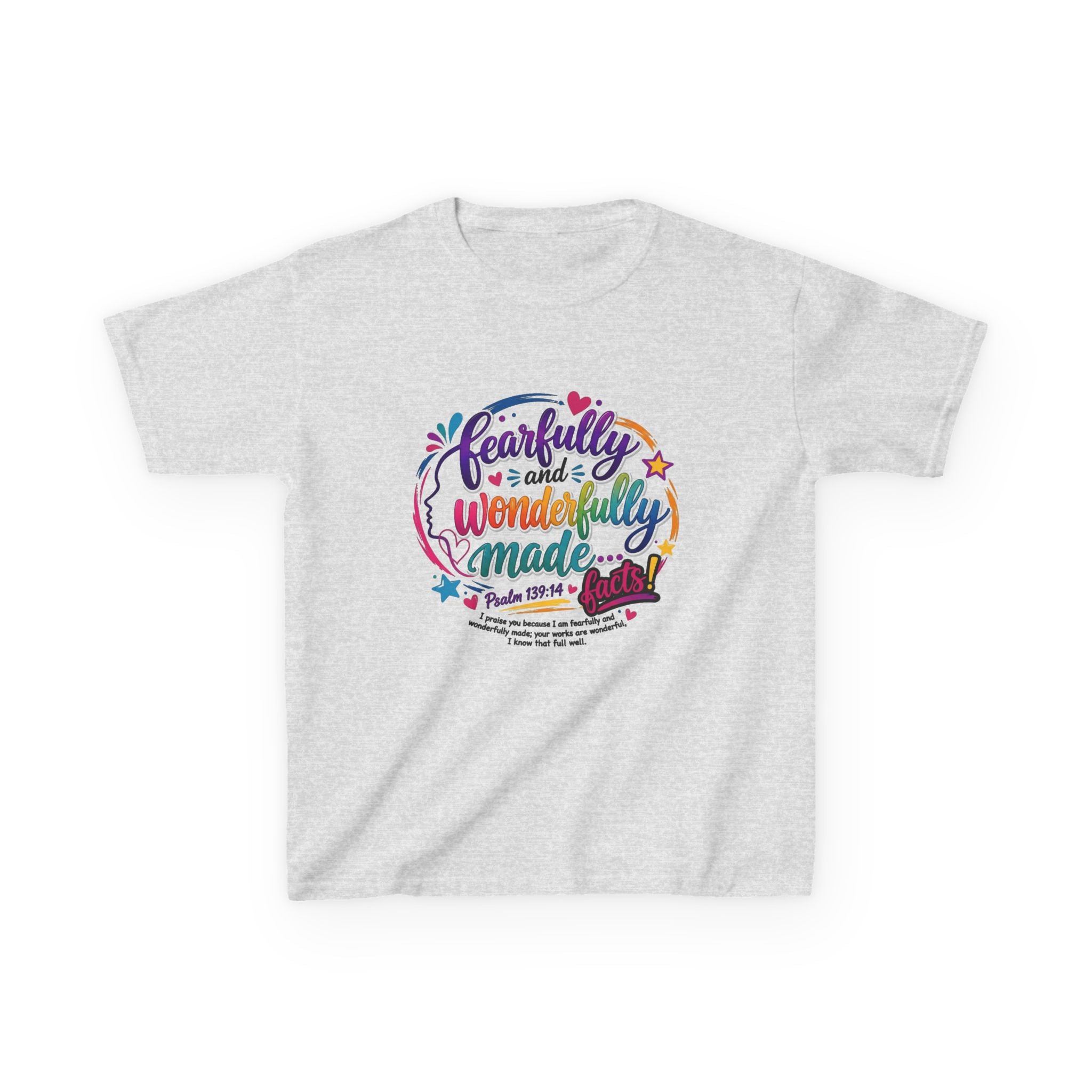 Fearfully and Wonderfully Made Kids Heavy Cotton Tee