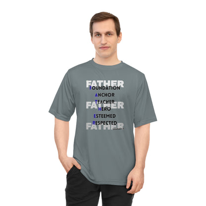 Father Acronym T-Shirt — "Father: Foundation, Anchor, Teacher, Hero" - Bri Mone&