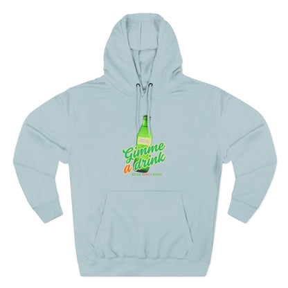Gimme a Drink Hoodie – Retro Soda Bottle Graphic Pullover - Bri Mone&