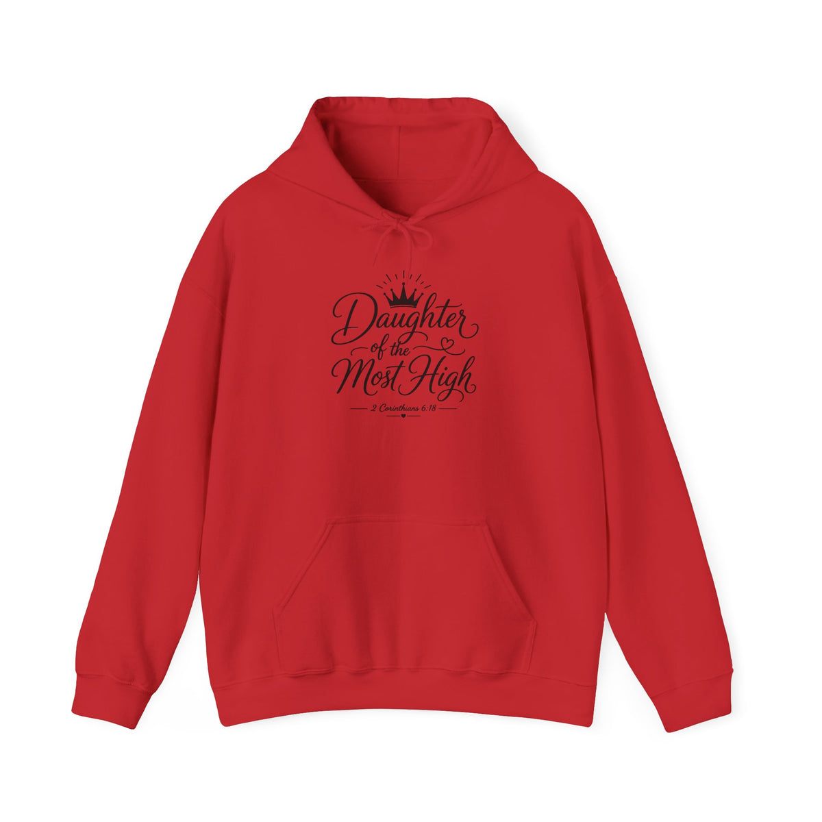 Daughter of the Most High Hoodie - Christian Faith Scripture Sweatshirt - Bri Mone&