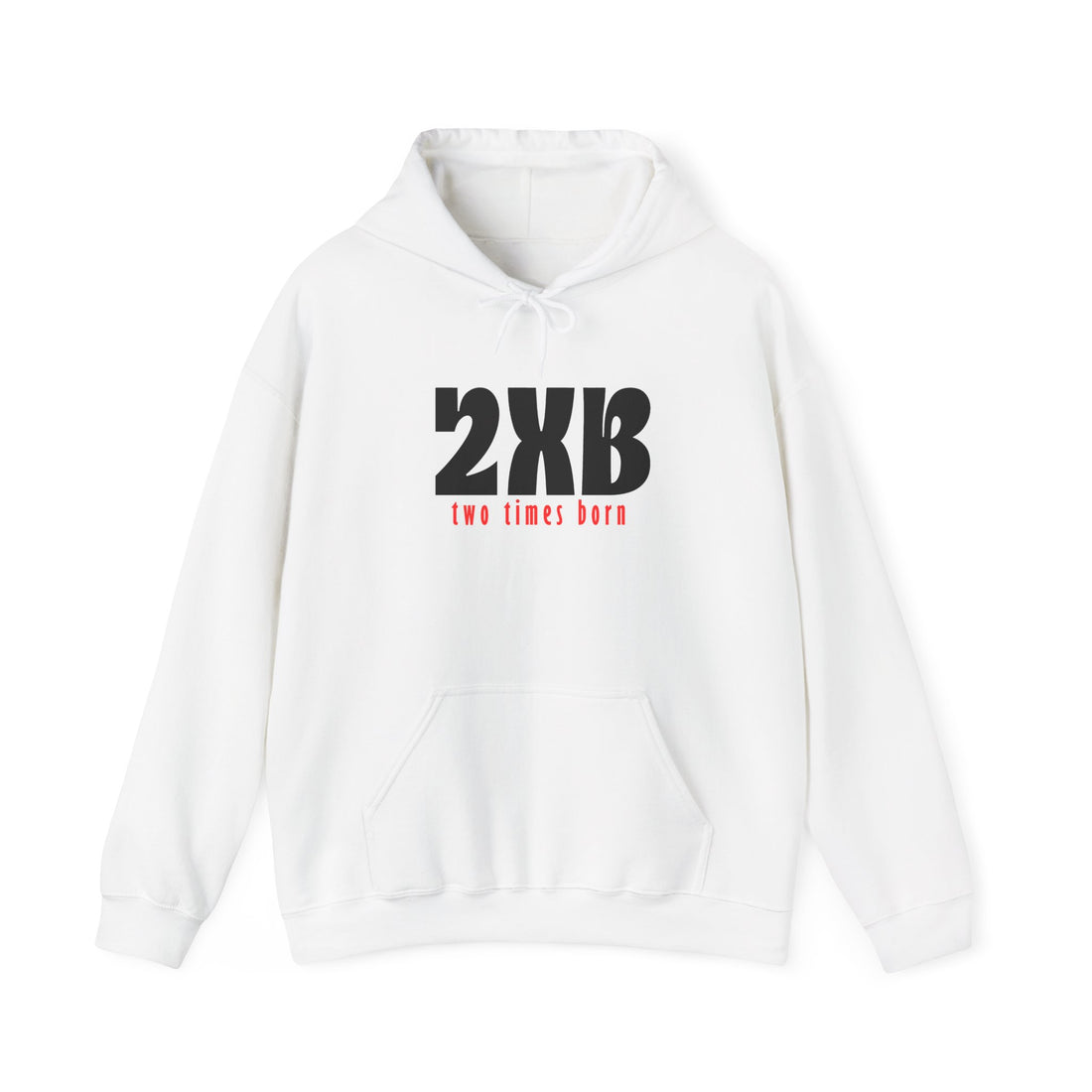 2XB Two Times Born Unisex Pullover Hooded Sweatshirt - Bri Mone&