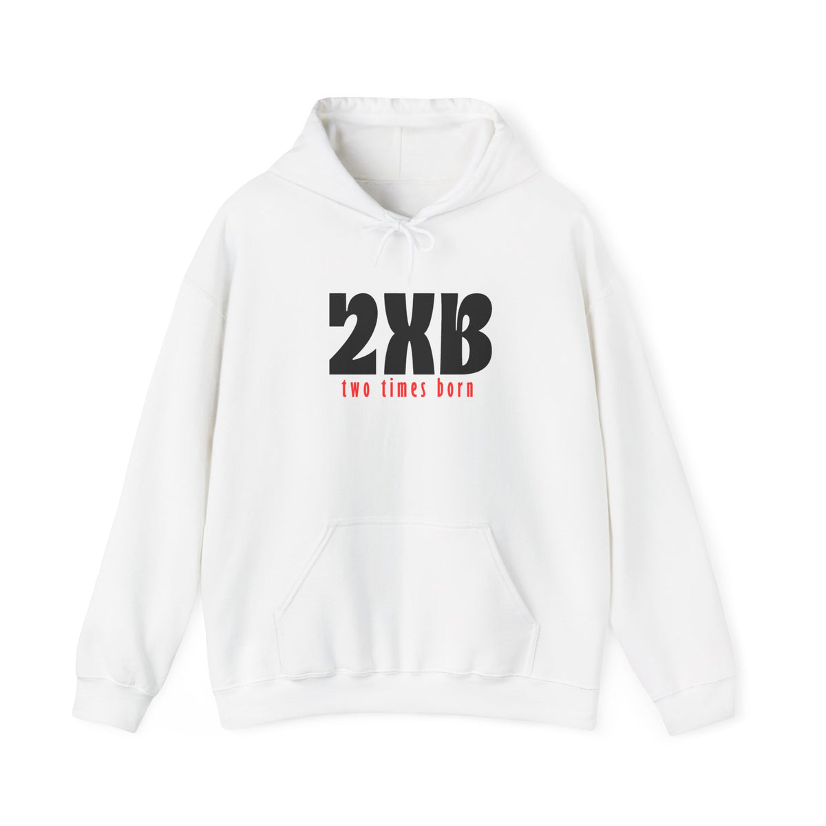 2XB Two Times Born Unisex Pullover Hooded Sweatshirt - Bri Mone&