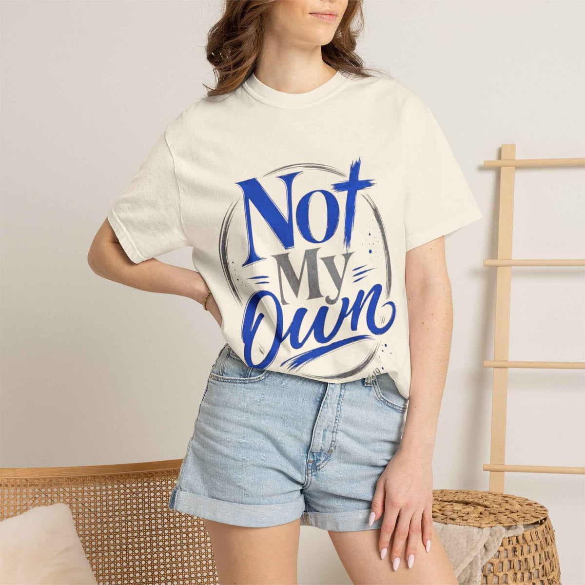 Not My Own T-Shirt  Christian Faith Graphic Tee  1 Corinthians 6:19